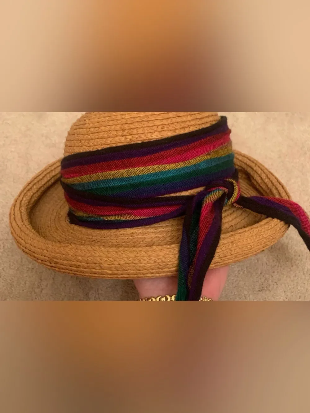 Vintage Toucan Collection Straw Summer Hat